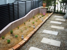 雑草の庭アフター